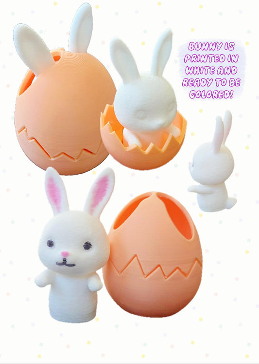 COLOR ME Ear Peek Egg Bunny